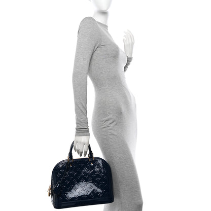 Louis Vuitton Vernis Alma PM Grand Blue 2 of 14