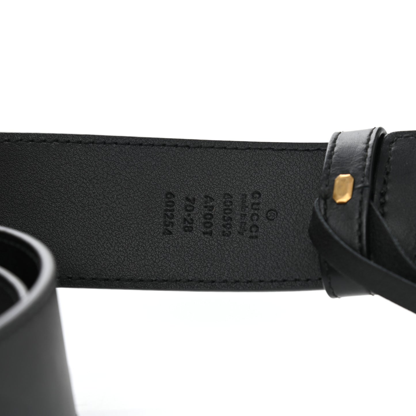 Calfskin Double G 40mm Belt 70 28 Black