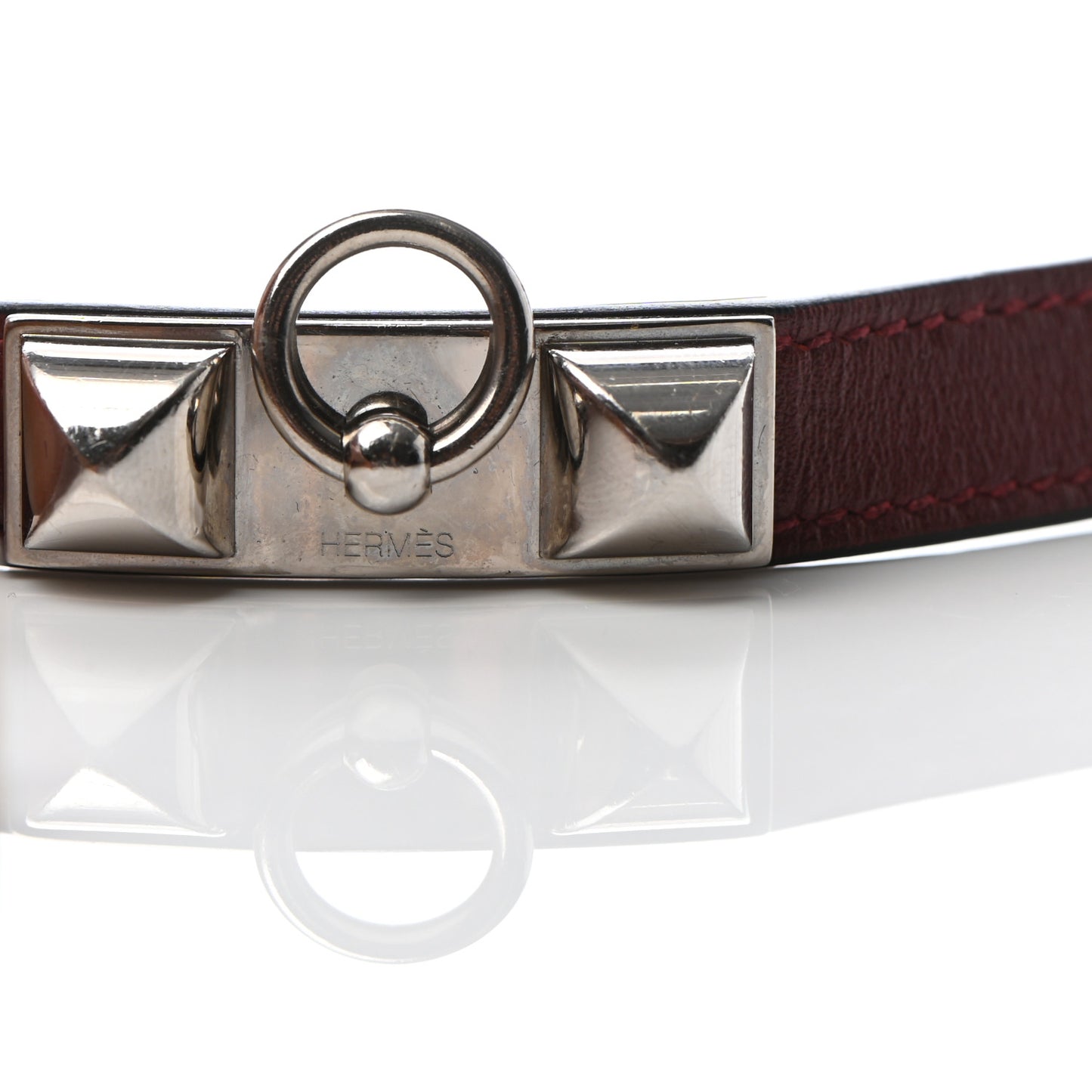 Swift Rivale Double Tour Bracelet XS Rouge H