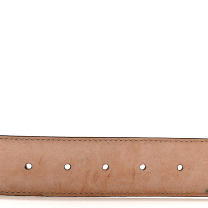 Gucci Guccissima Interlocking G Belt 95 38 Off White 4 of 8