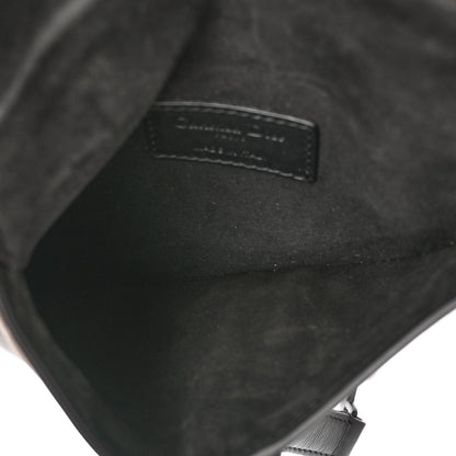 Christian Dior Ultra Matte Calfskin Saddle Belt Bag Black 5 of 10