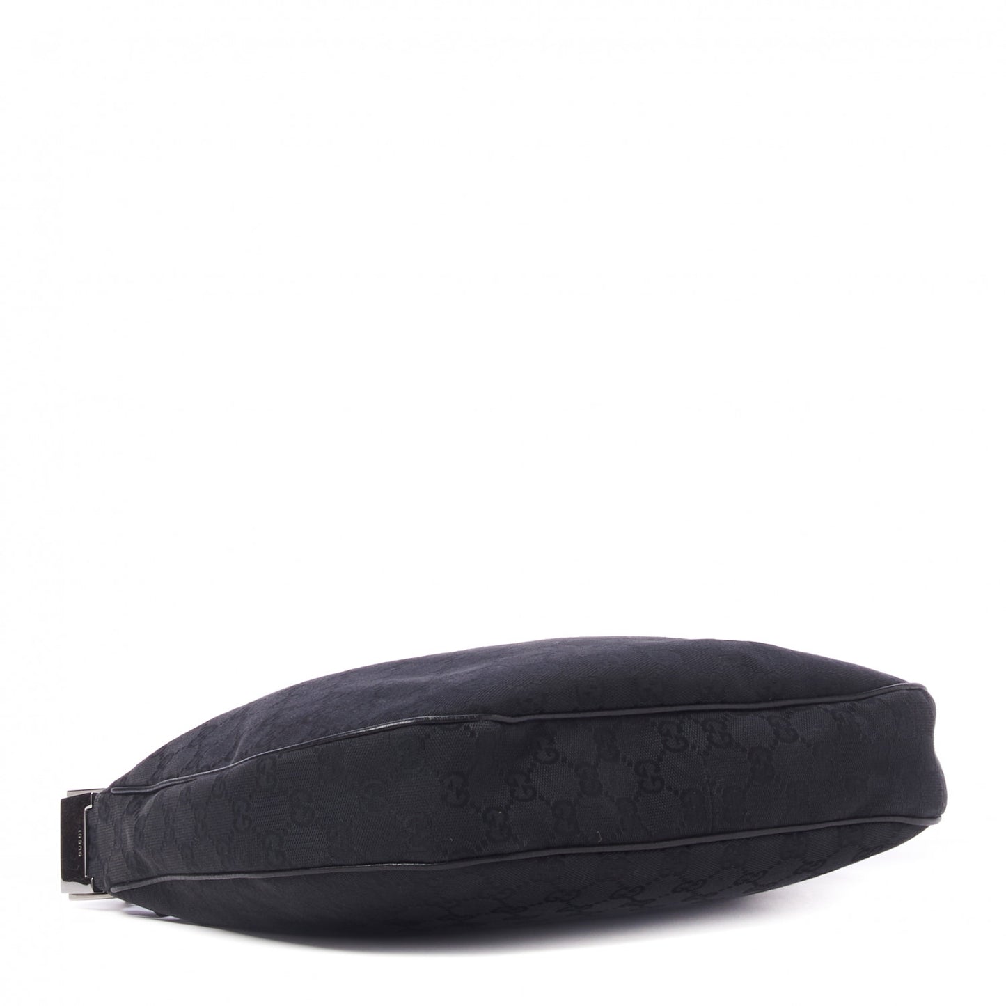 Monogram Medium Half Moon Hobo Black