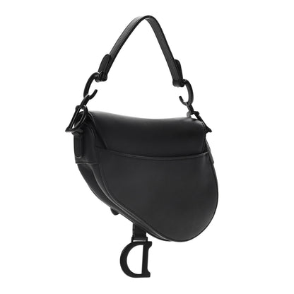 Christian Dior Ultra Matte Calfskin Mini Saddle Bag Black 3 of 16