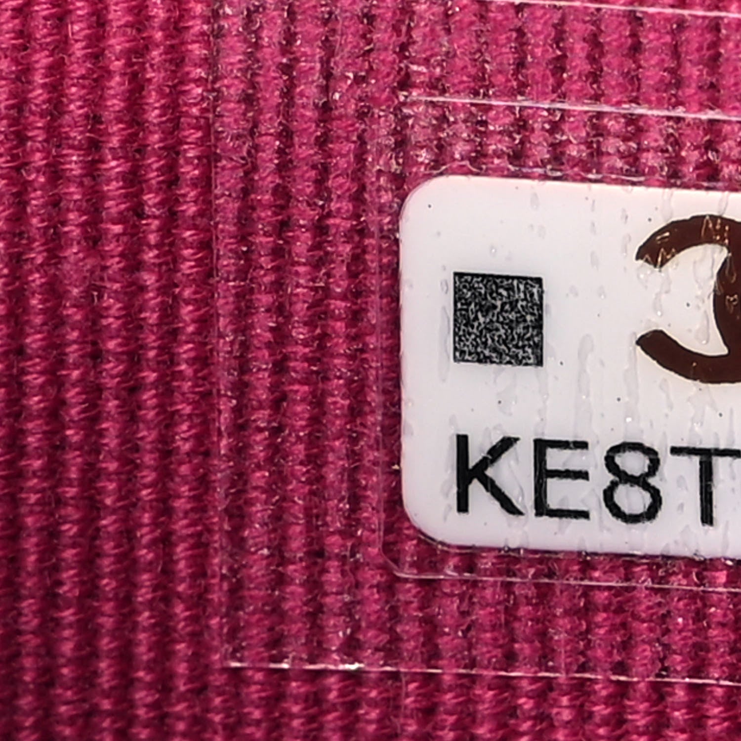 Chanel Caviar Quilted Flap Card Holder Wallet Fuchsia 8 of 12