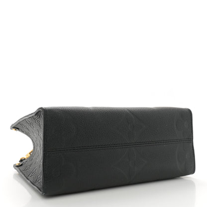 Louis Vuitton Empreinte Monogram Giant Onthego PM Black 4 of 10