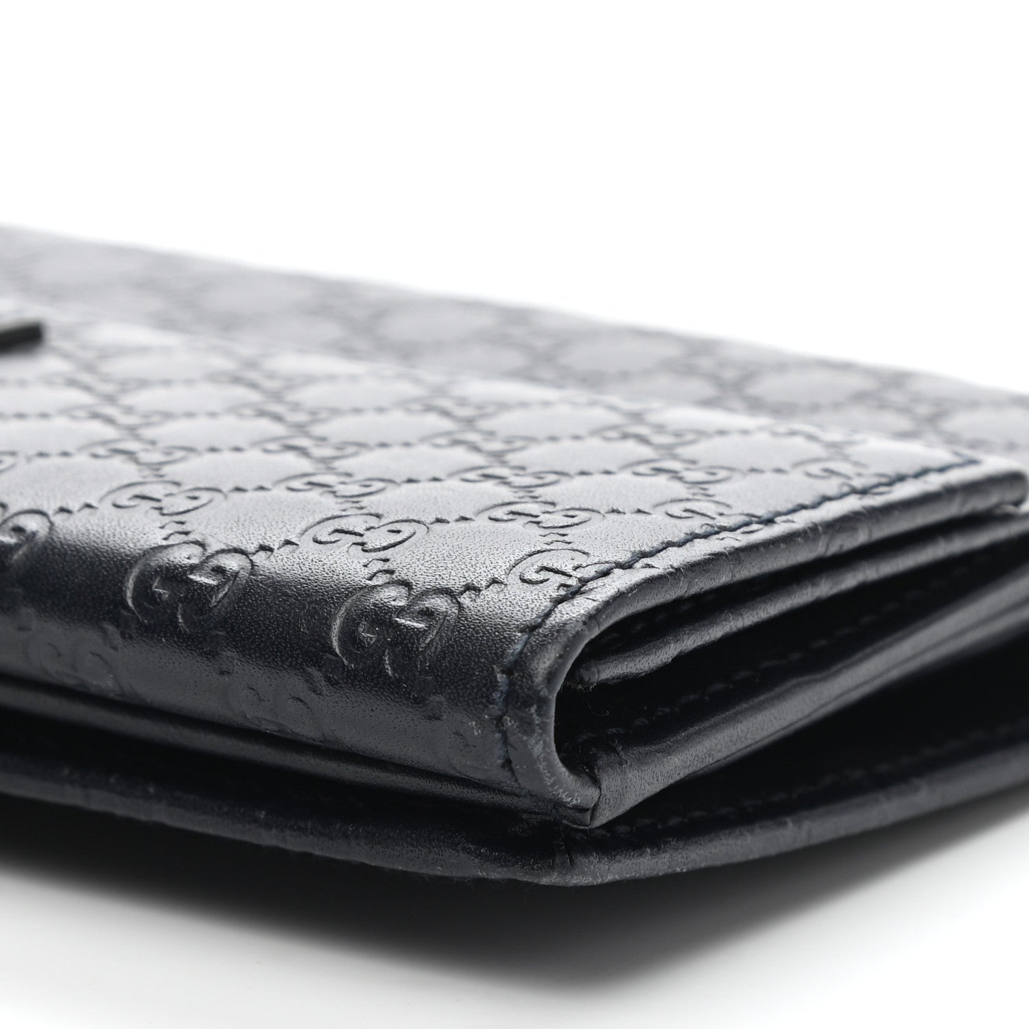 Gucci Microguccissima Continental Flap Wallet Navy 11 of 12