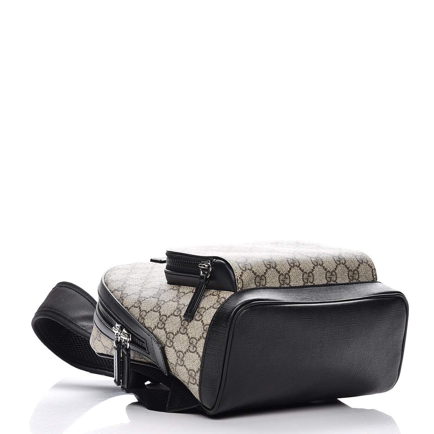 GG Supreme Monogram Small Eden Day Backpack Black