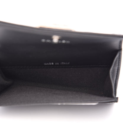 Chanel Calfskin Quilted Boy Flap Card Holder Black 5 of 8