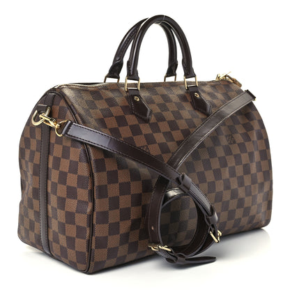 Louis Vuitton Damier Ebene Speedy Bandouliere 35 3 of 12
