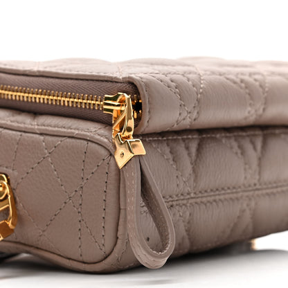 Christian Dior Supple Calfskin Caro Double Pouch Warm Taupe 8 of 9