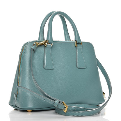 Prada Saffiano Lux Small Promenade Tote Anice 4 of 13