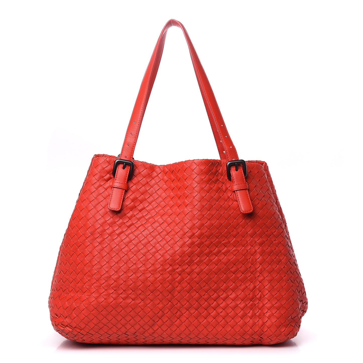 Nappa Intrecciato Large Seamless Tote Vesuvio