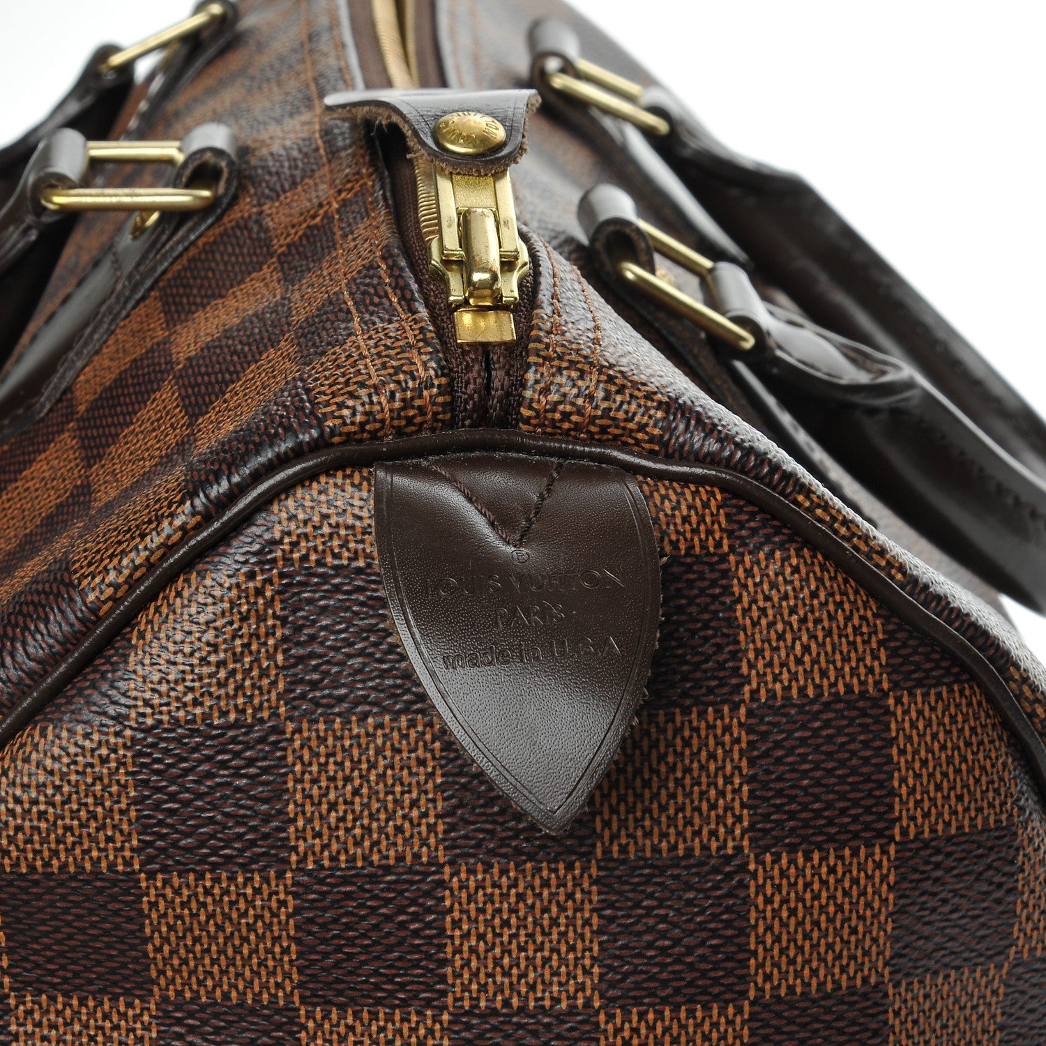 Louis Vuitton Damier Ebene Speedy 30 5 of 10