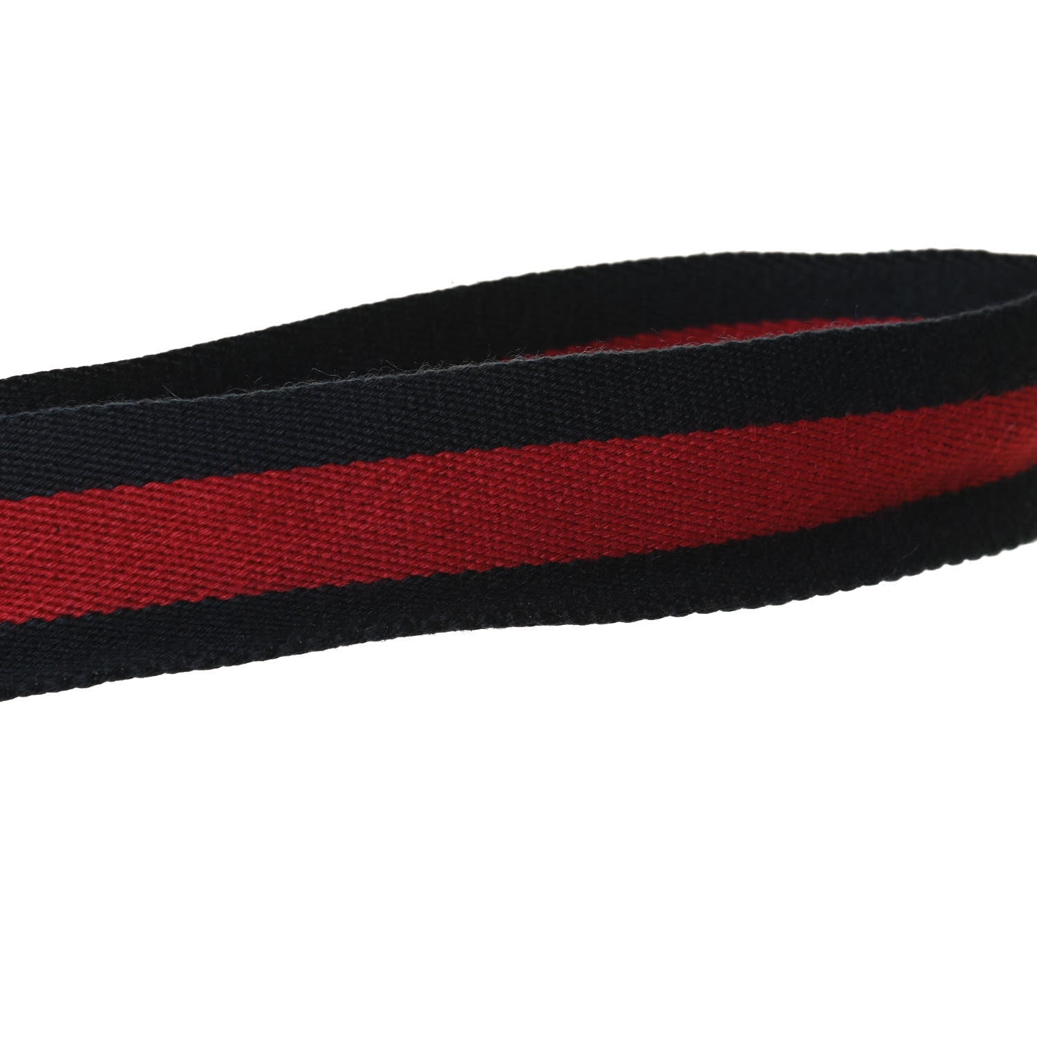 Gucci Nylon Calfskin Double G Web 40mm Belt 90 36 Blue Red Black 7 of 8