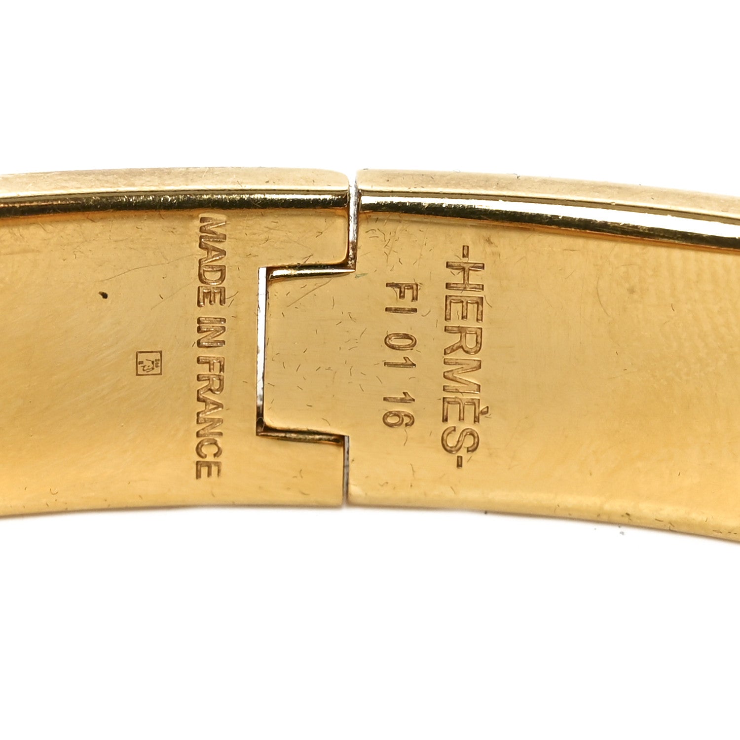 Hermes Enamel Narrow Clic Clac H Bracelet PM Black 4 of 4