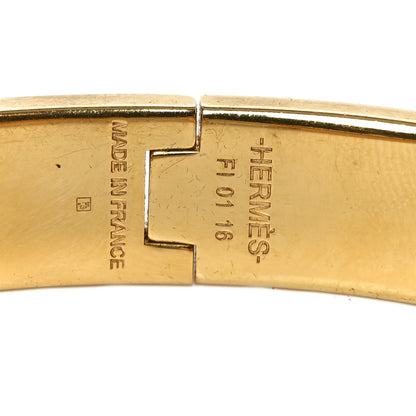 Hermes Enamel Narrow Clic Clac H Bracelet PM Black 4 of 4