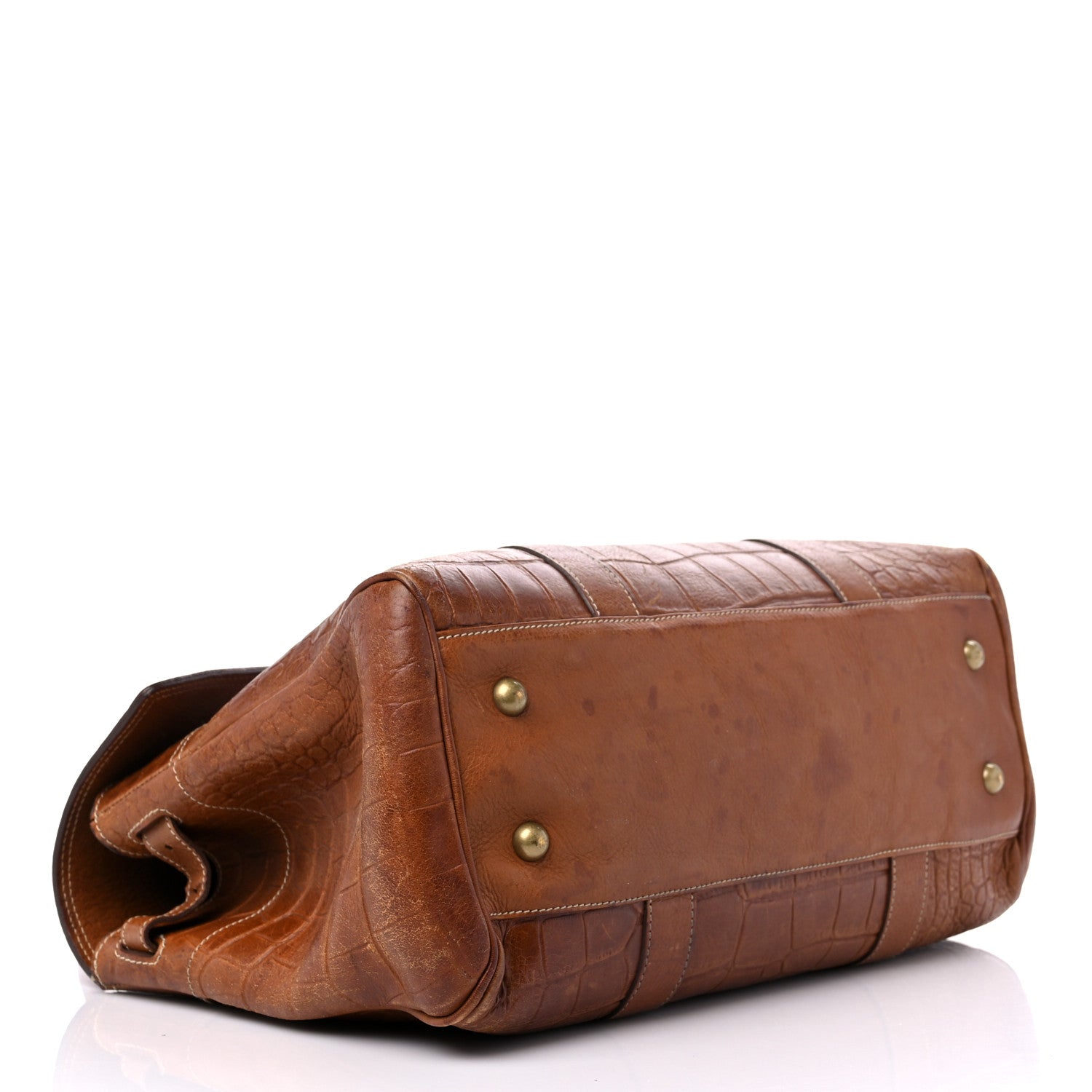 Mulberry Crocodile Embossed Bayswater Oak 4 of 23