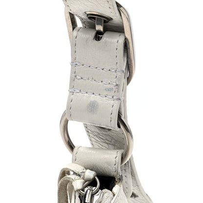 Balenciaga Agneau Arena Crystal Le Cagole Shoulder Bag XS Optic White 15 of 18