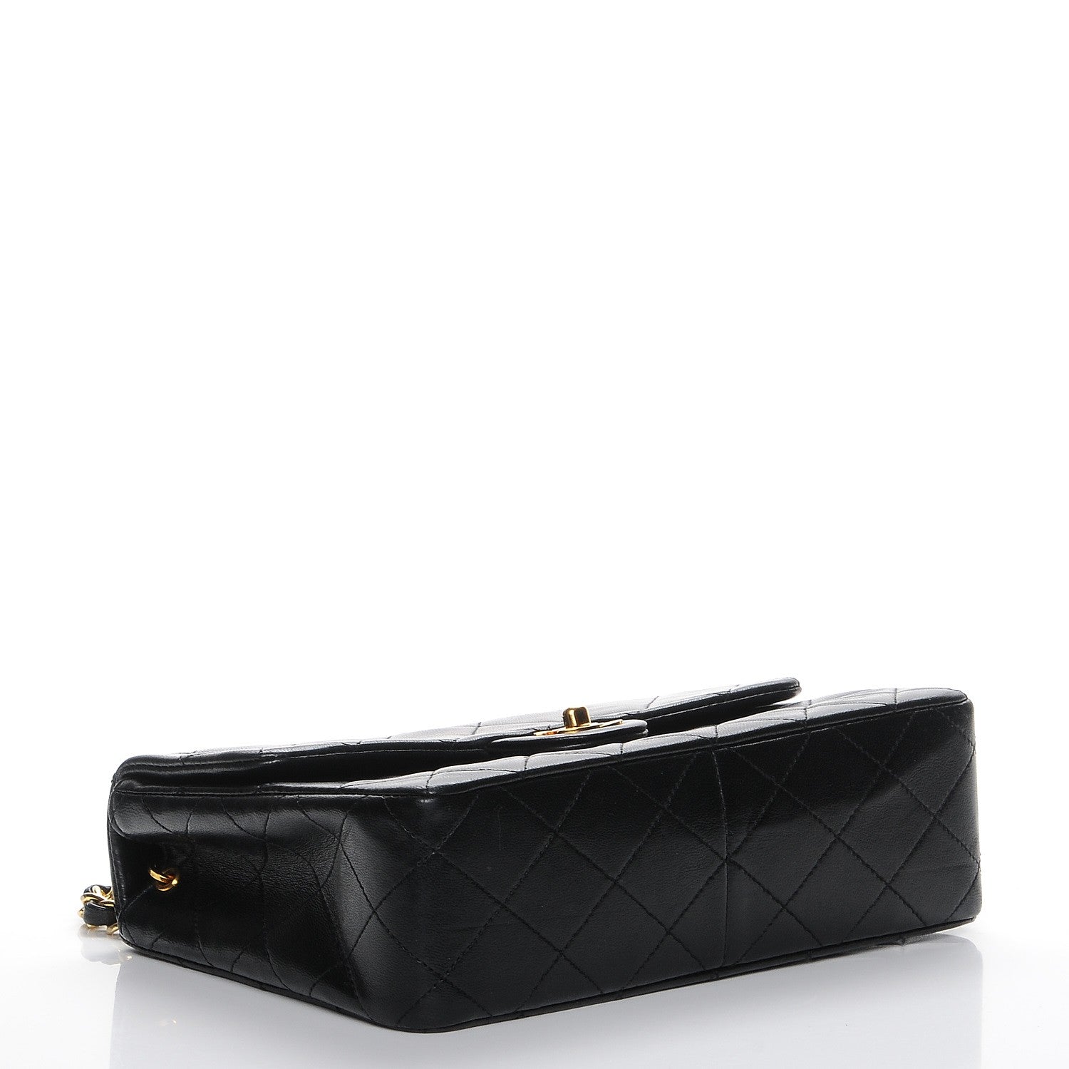 Chanel Lambskin Quilted Small Single Flap Black 4 of 9