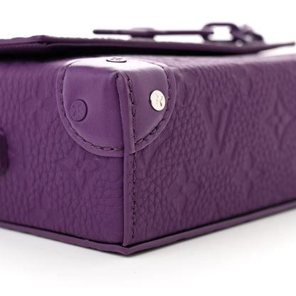 Louis Vuitton Taurillon Monogram Steamer Wearable Wallet Purple Night 8 of 11