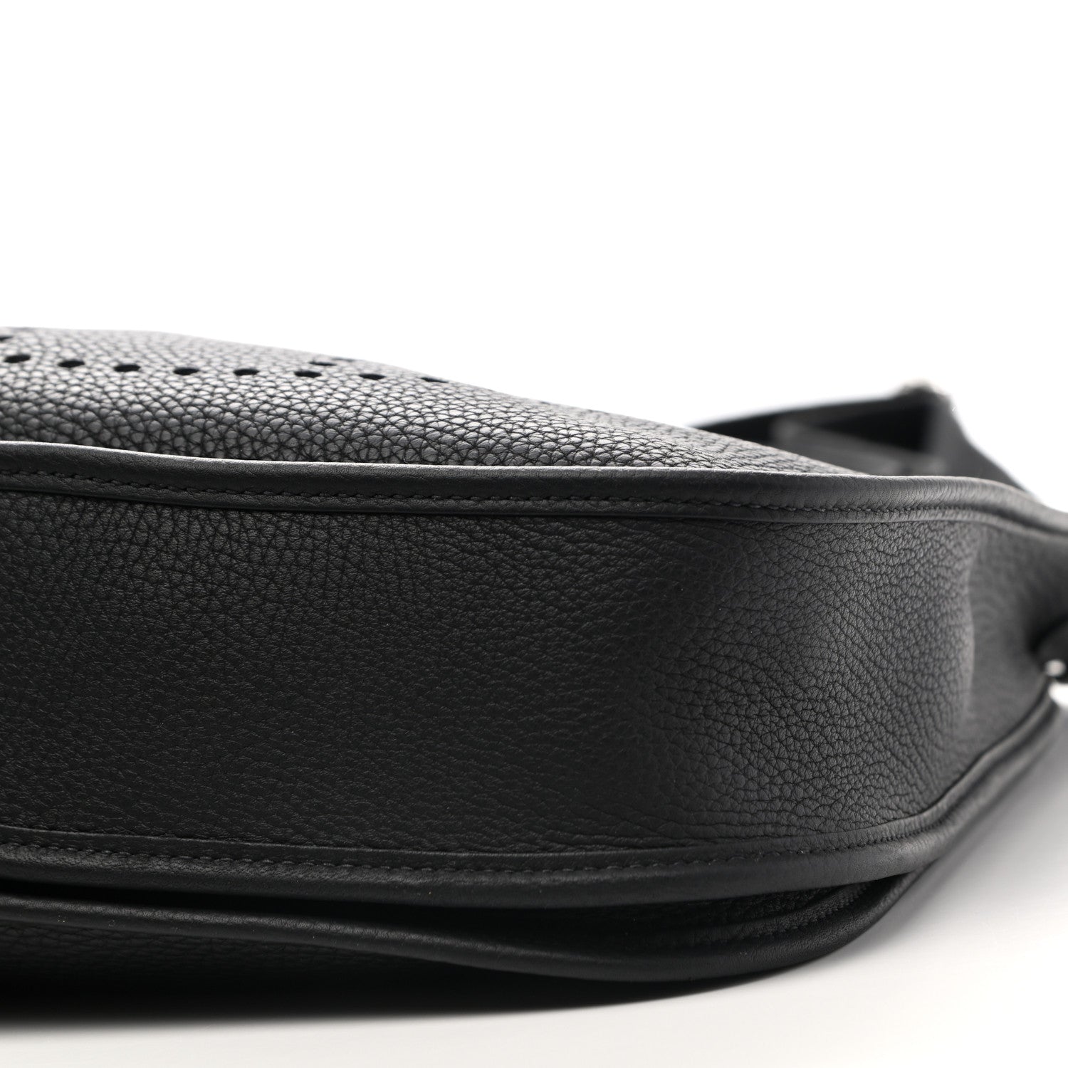 Hermes Taurillon Clemence Evelyne III PM Black 10 of 11