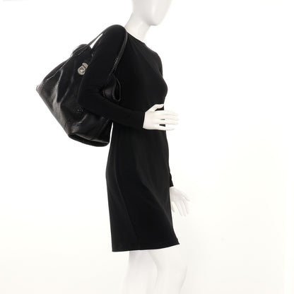 Louis Vuitton Python Cirrus MM Black 2 of 8