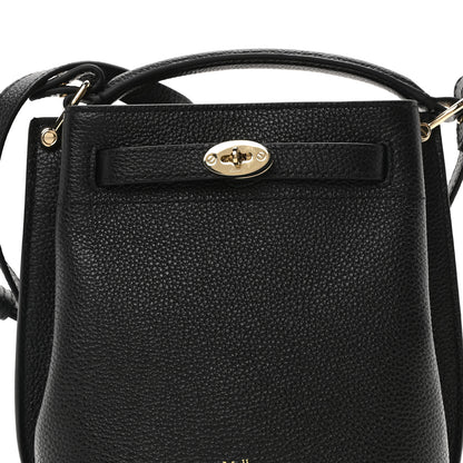 Mulberry Small Classic Grain Mini Islington Bucket Bag Black 7 of 9