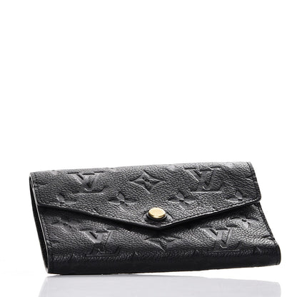 Louis Vuitton Empreinte Compact Curieuse Wallet Black 4 of 7
