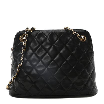 Chanel Lambskin Quilted Shoulder Bag Black 1 of 10