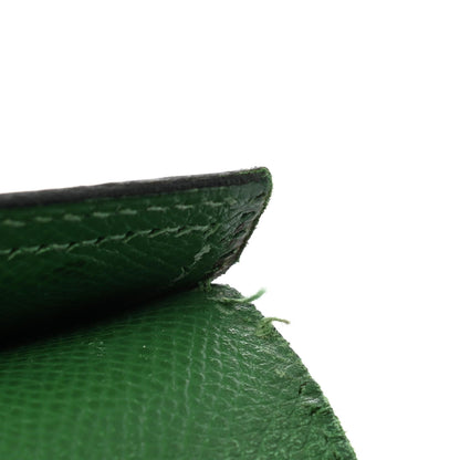 Hermes Epsom Bearn Gusset Wallet Vert Bengale 12 of 14