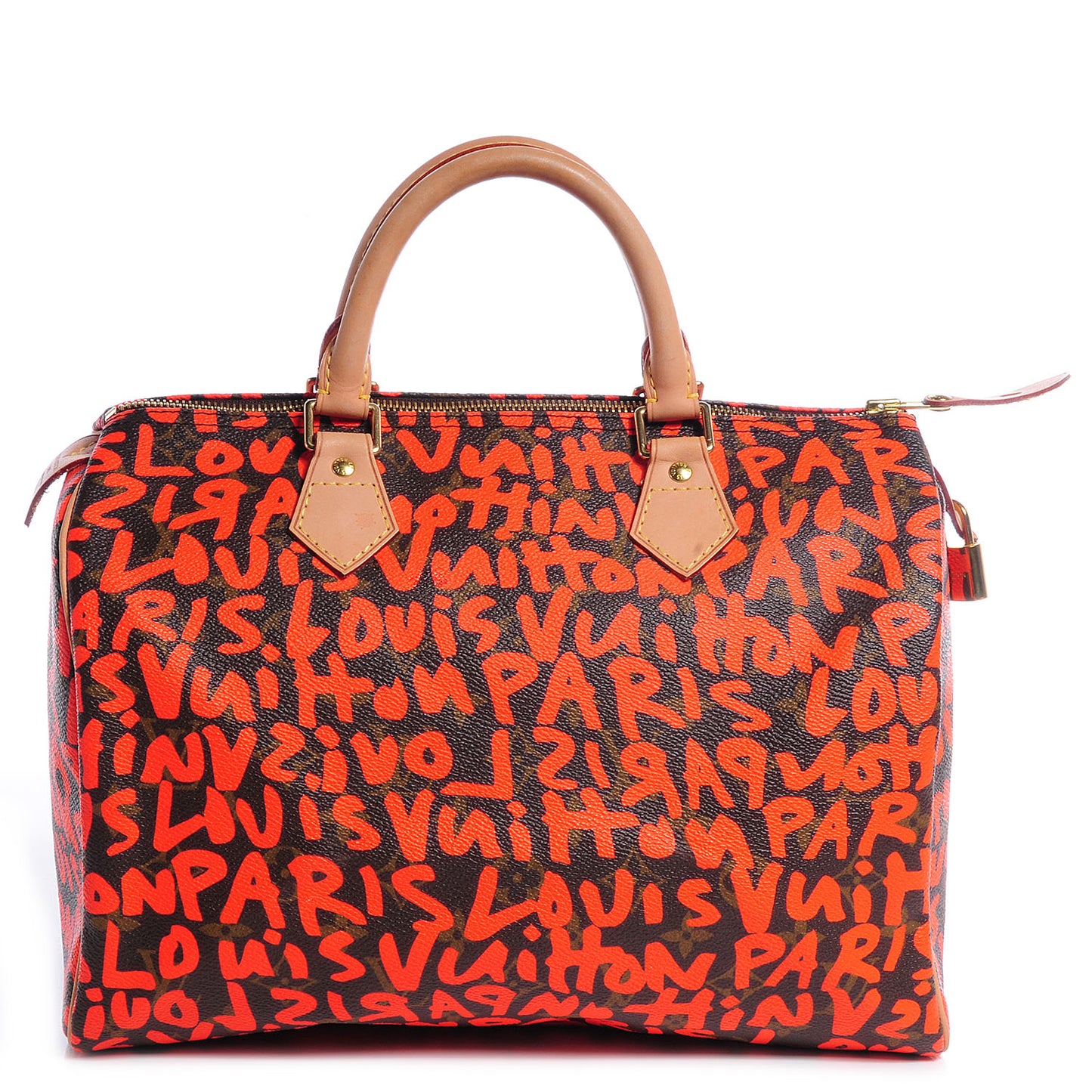 Monogram Graffiti Speedy 30 Orange
