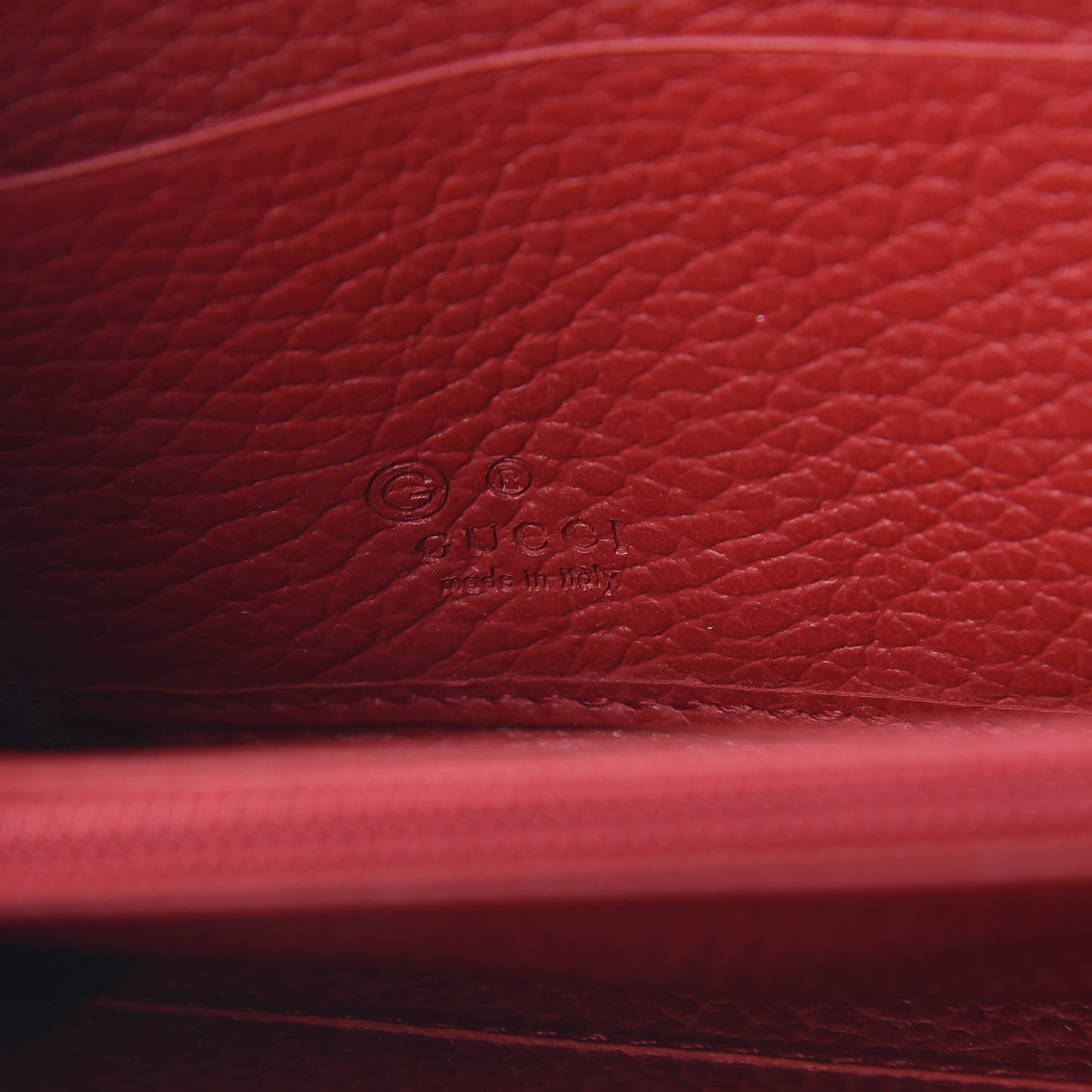 Monogram Dollar Calfskin Zip Around Wallet Beige Ebony Rosso