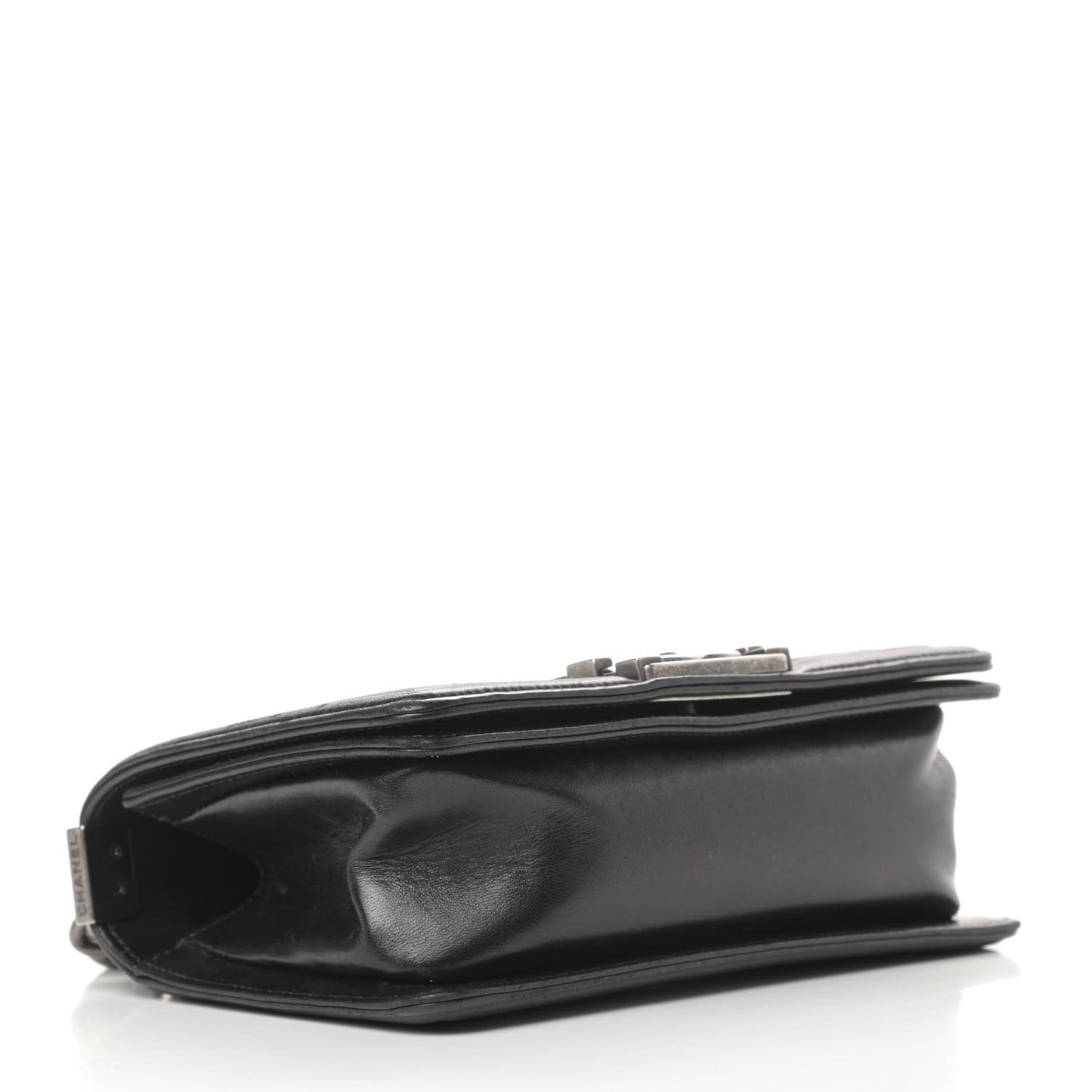 Galuchat Stingray Small Boy Flap Black