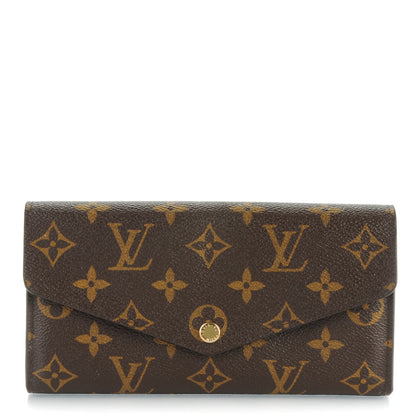 Louis Vuitton Monogram Sarah Wallet NM 1 of 7