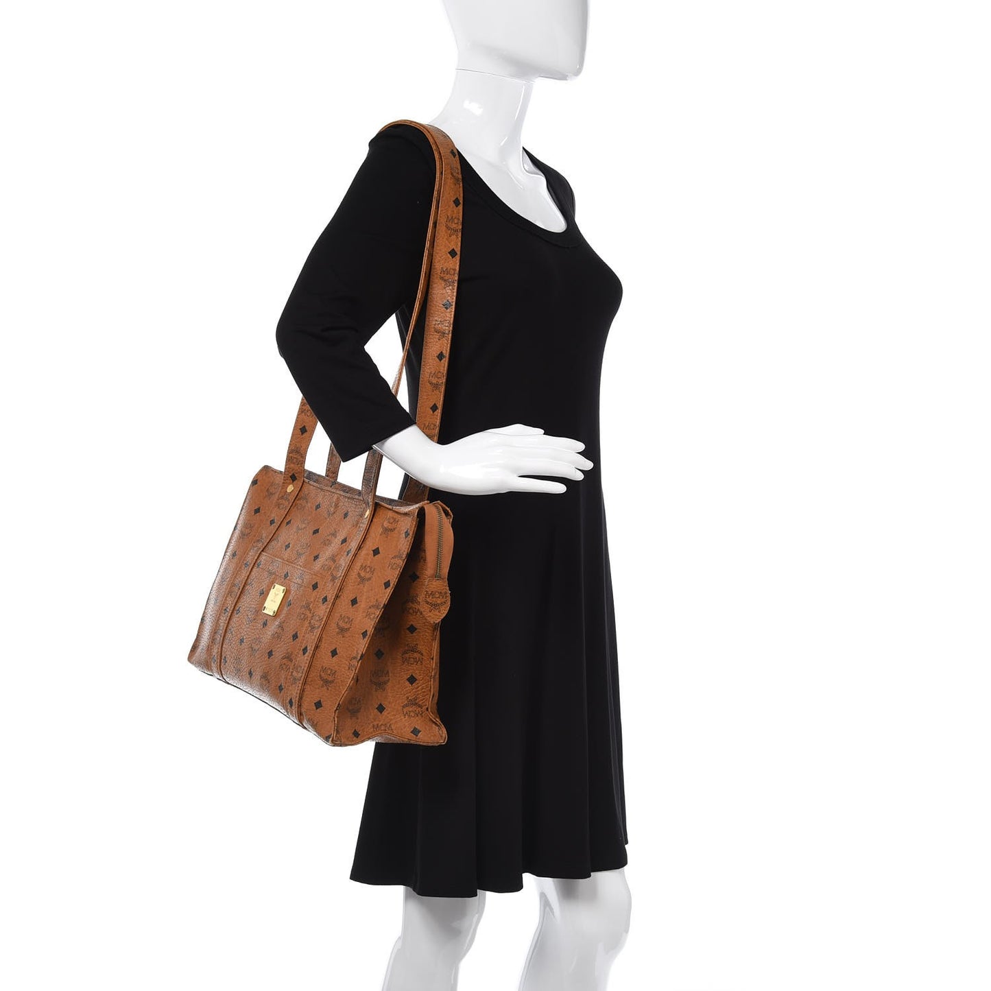 Visetos Shoulder Bag Cognac