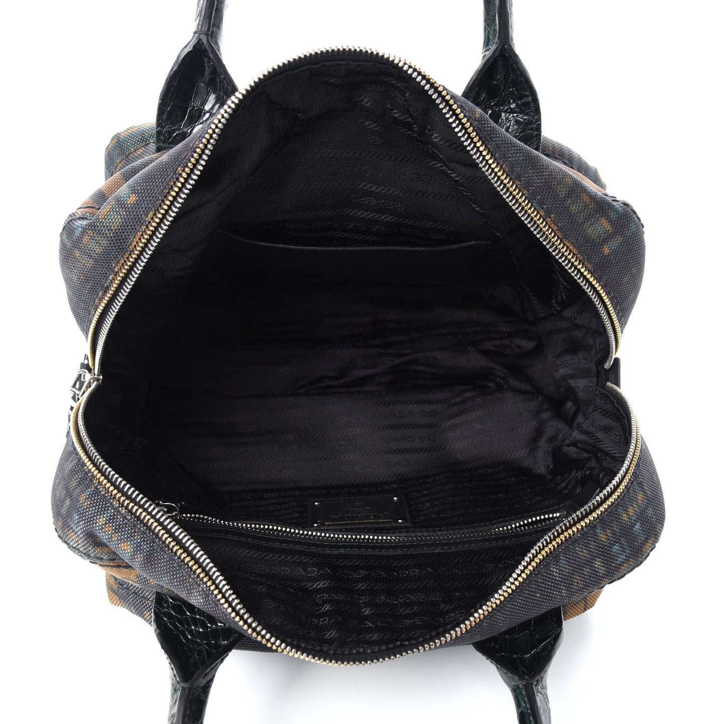 Cordura Crocco Satchel Oro
