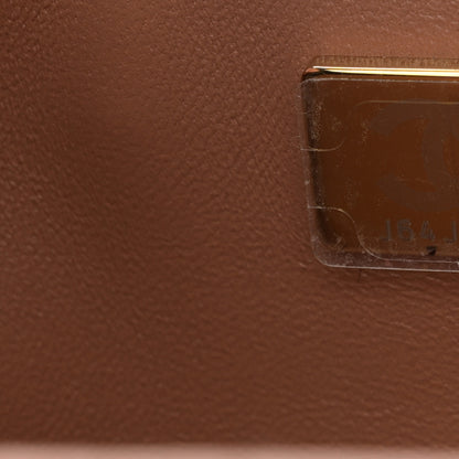 Chanel Lambskin Quilted Mini Rectangular Flap Brown 7 of 11