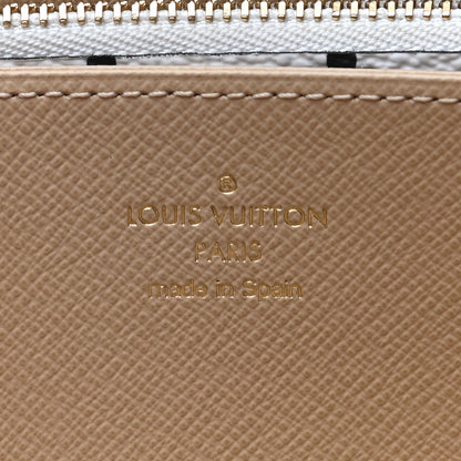 Louis Vuitton Monogram Giant Zippy Wallet Kaki White 6 of 7