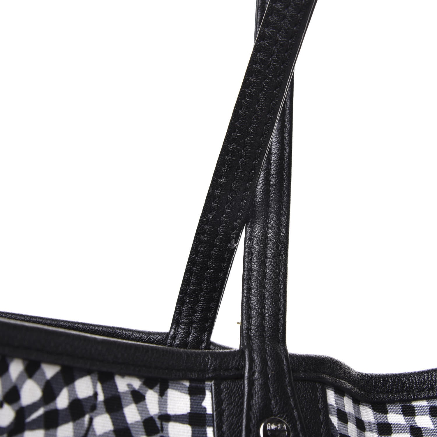 MCM Visetos Large Liz Reversible Shopper Tote Black 19 of 19