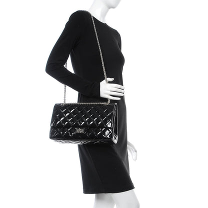 Chanel Patent Quilted 2.55 Reissue 227 Flap Black 2 of 11