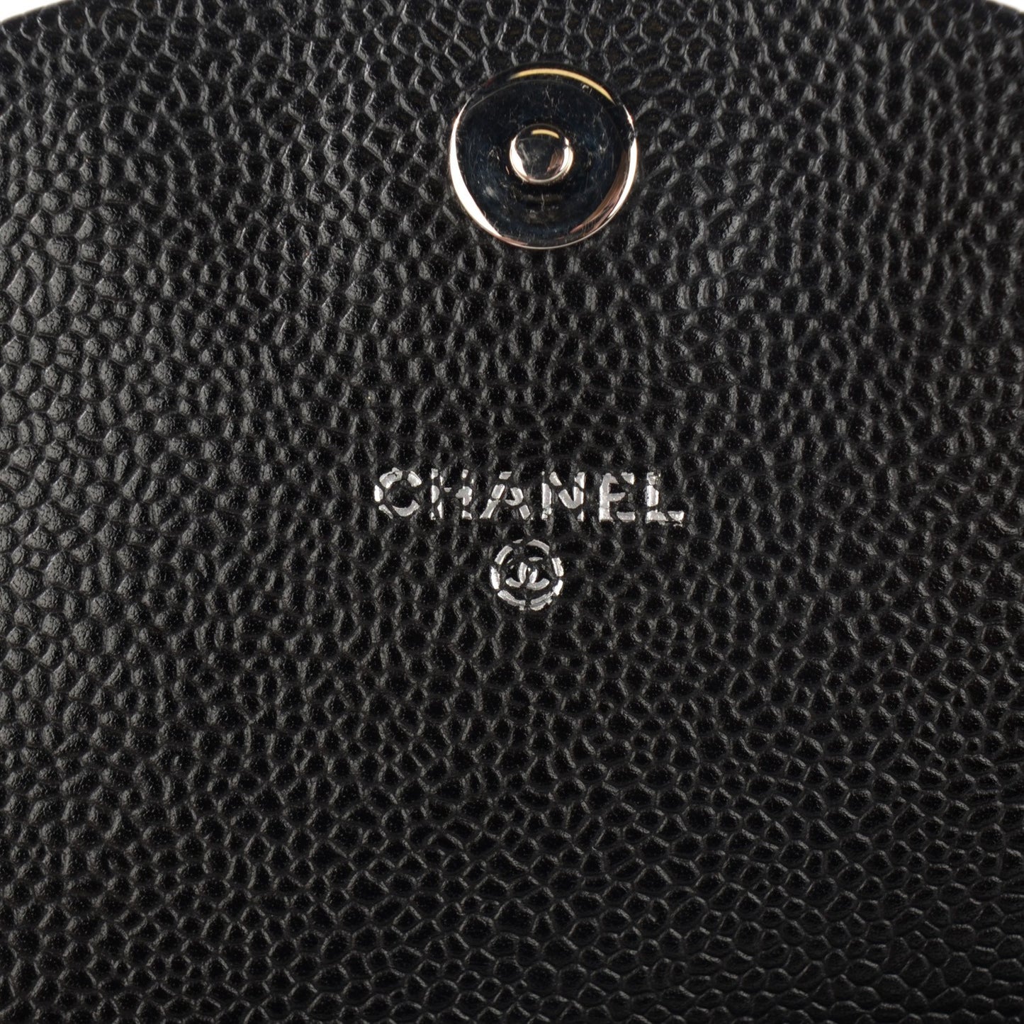 Caviar Half Moon Wallet On Chain WOC Black