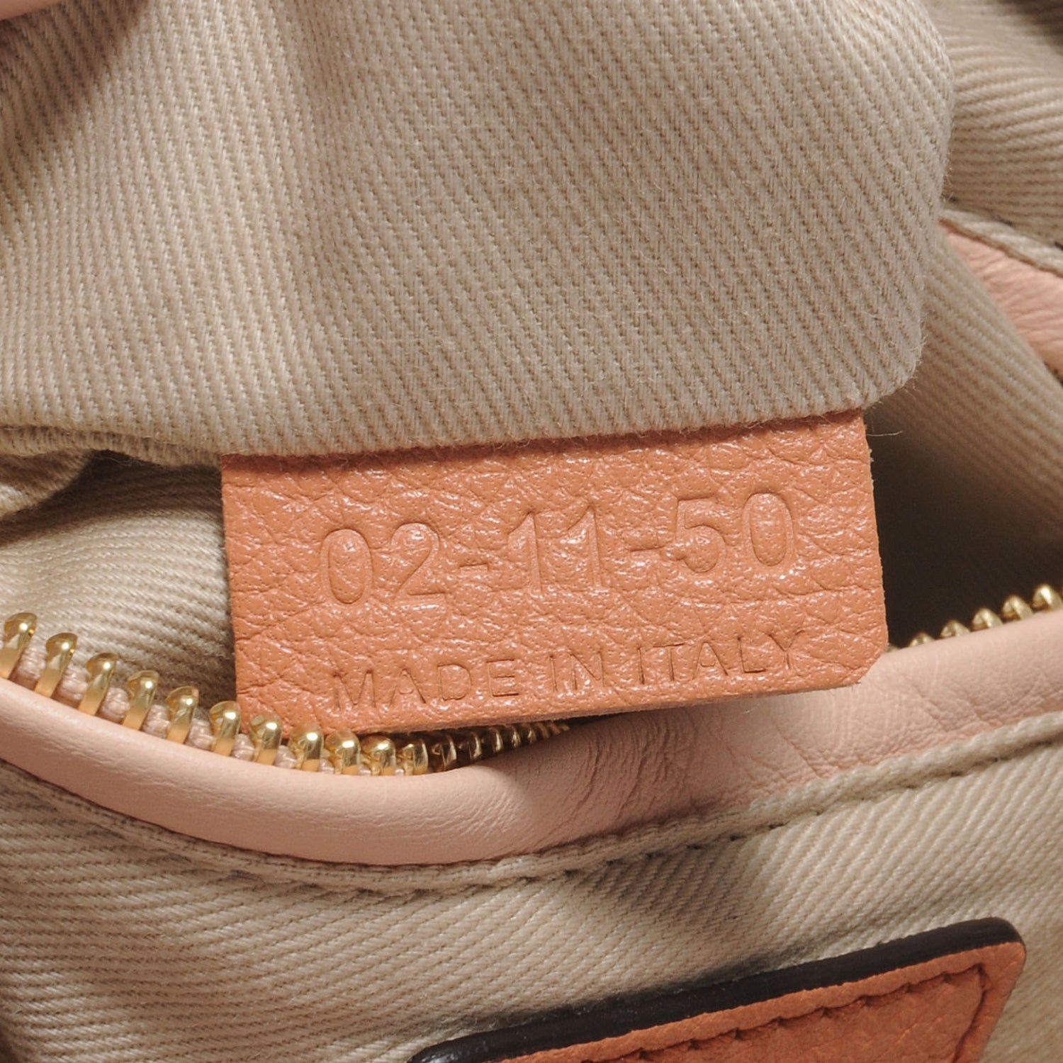 Chloe Leather Small Paraty Tote Salmon 8 of 8