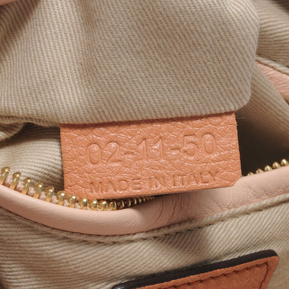 Chloe Leather Small Paraty Tote Salmon 8 of 8
