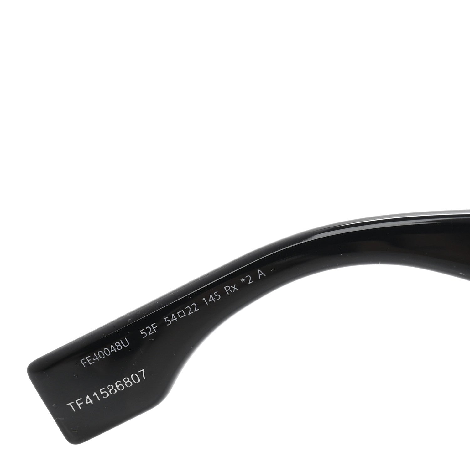 Fendi Acetate O'Lock Square Sunglasses FE40048U Tortoise 6 of 8