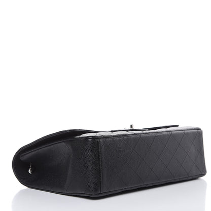 Chanel Caviar Quilted Maxi Single Flap Black 4 of 10
