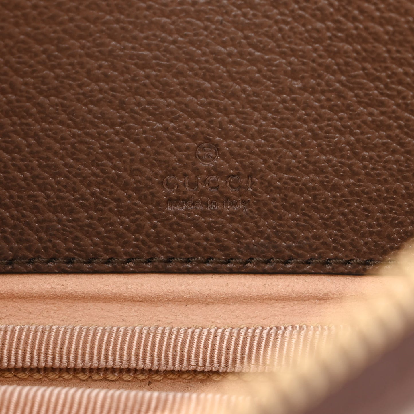 GG Supreme Monogram Web Mini Ophidia GG Bag Brown