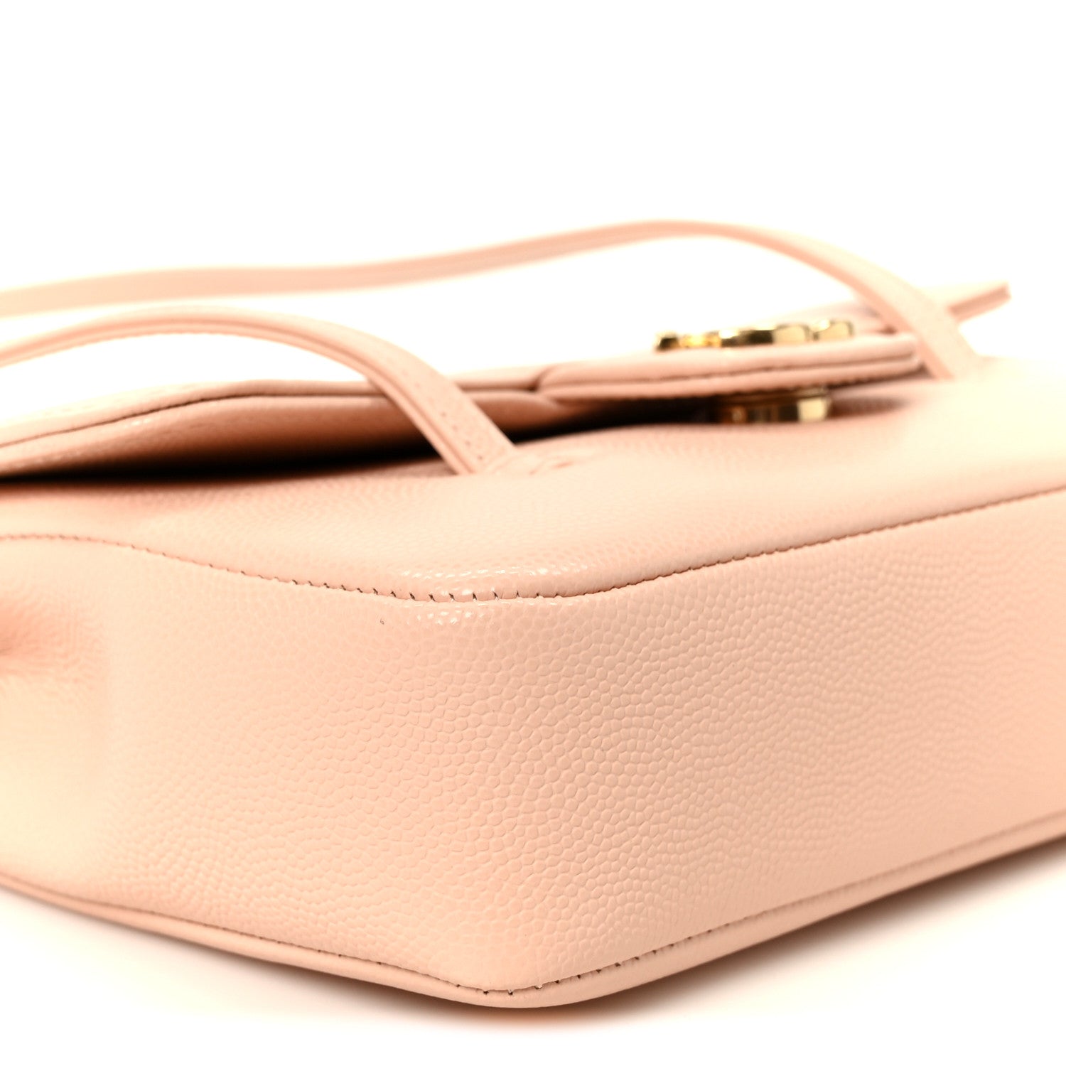 Chanel Shiny Caviar Mini Preppy Coco Shoulder Bag Light Pink 9 of 11