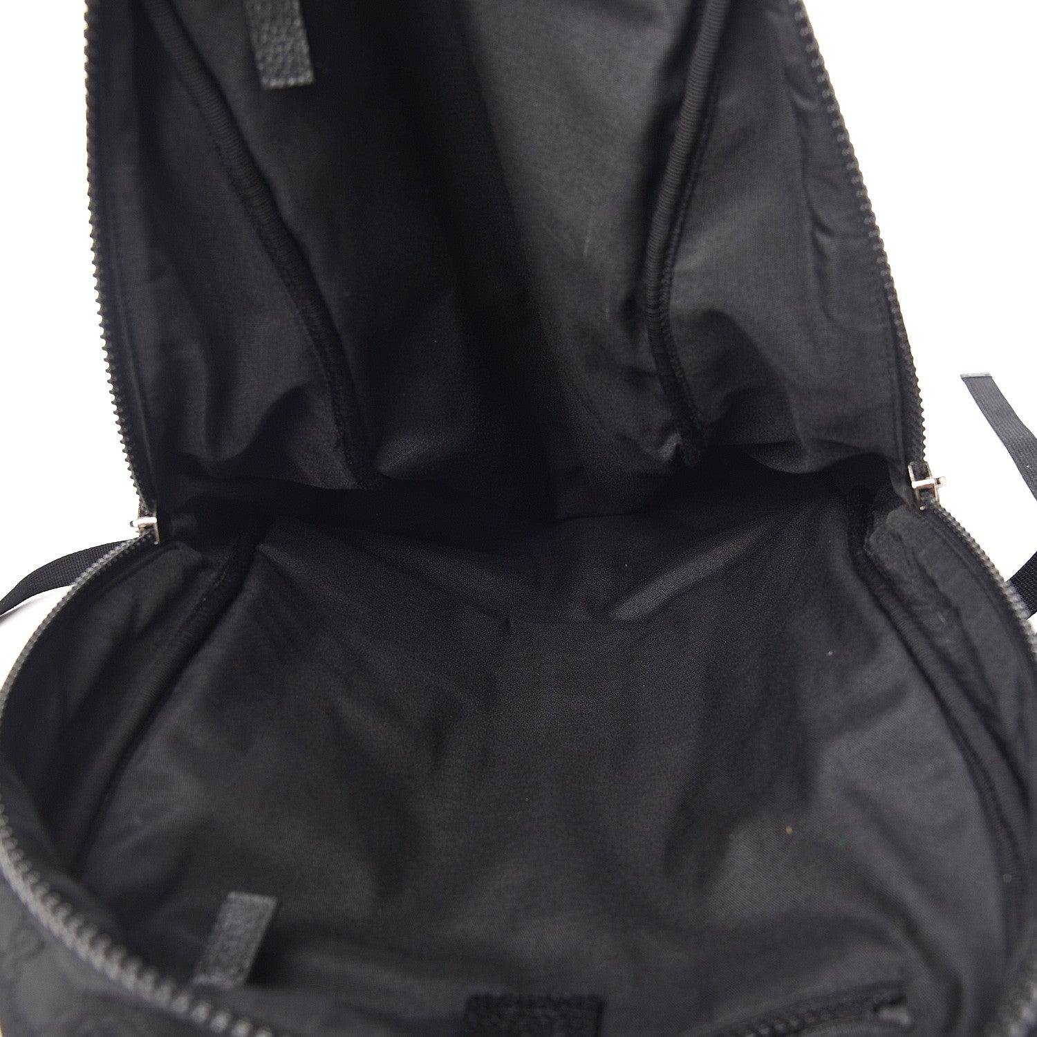 Gucci Nylon Monogram Slim Backpack Black 4 of 9