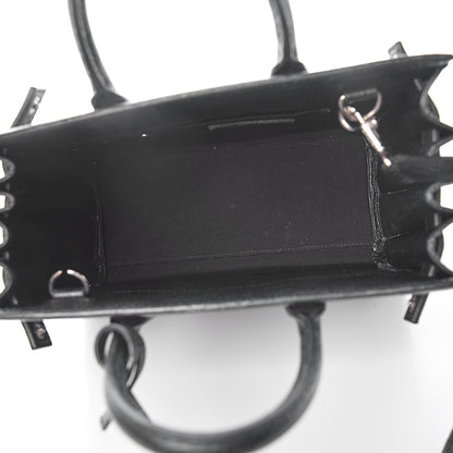 Saint Laurent Grained Calfskin Nano Sac De Jour Black 5 of 12