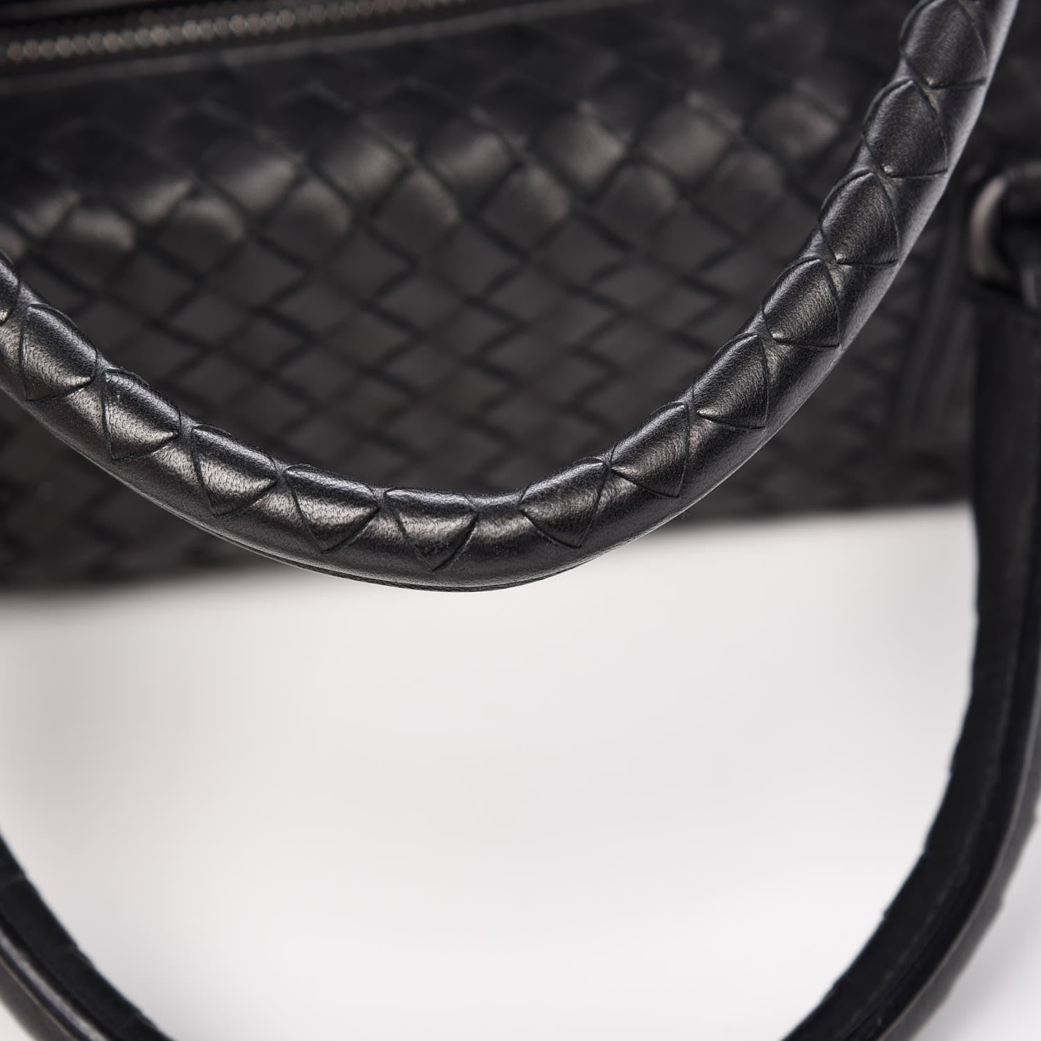 Bottega Veneta Nappa Intrecciato Maxi Convertible Tote Black 13 of 15